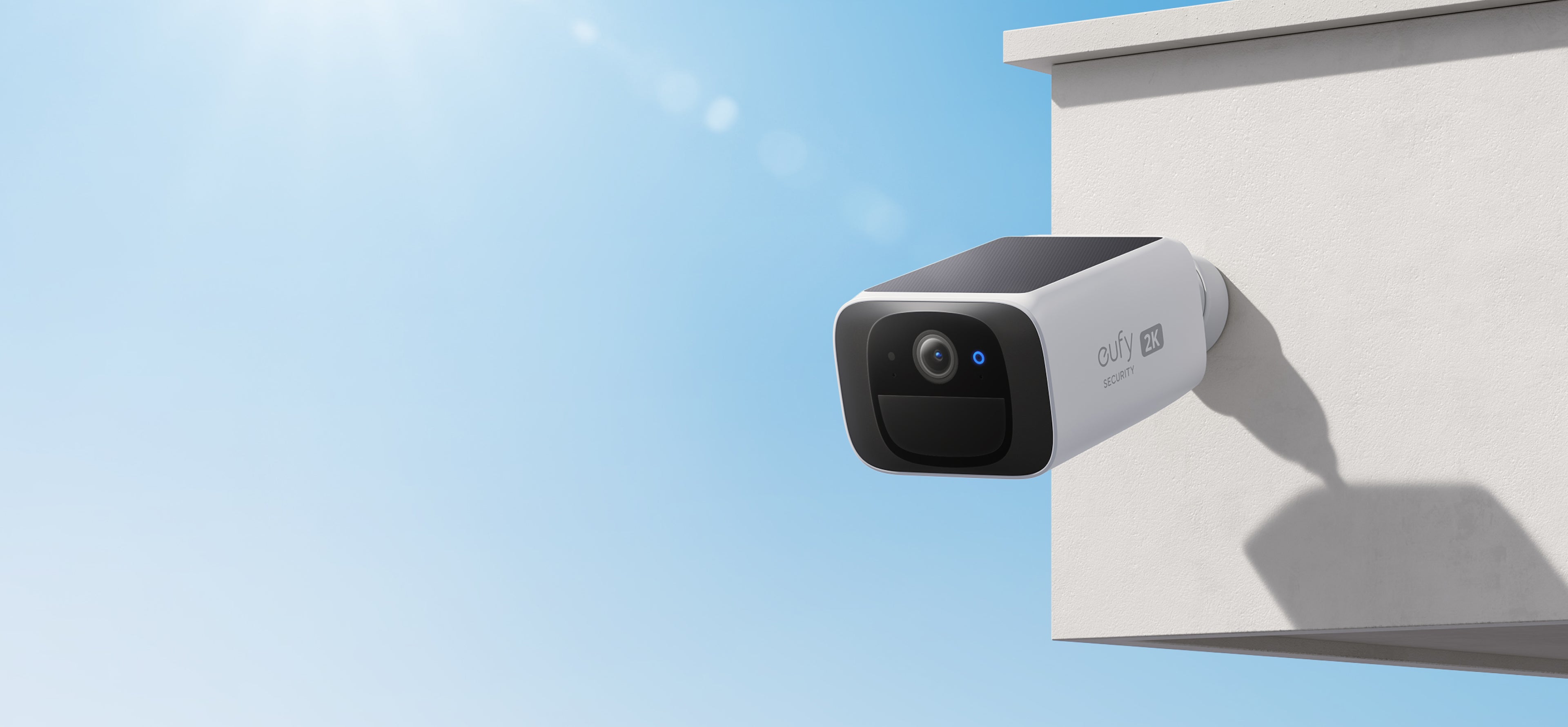 eufy 2K Kamera für Überwachung mit Solarstrom