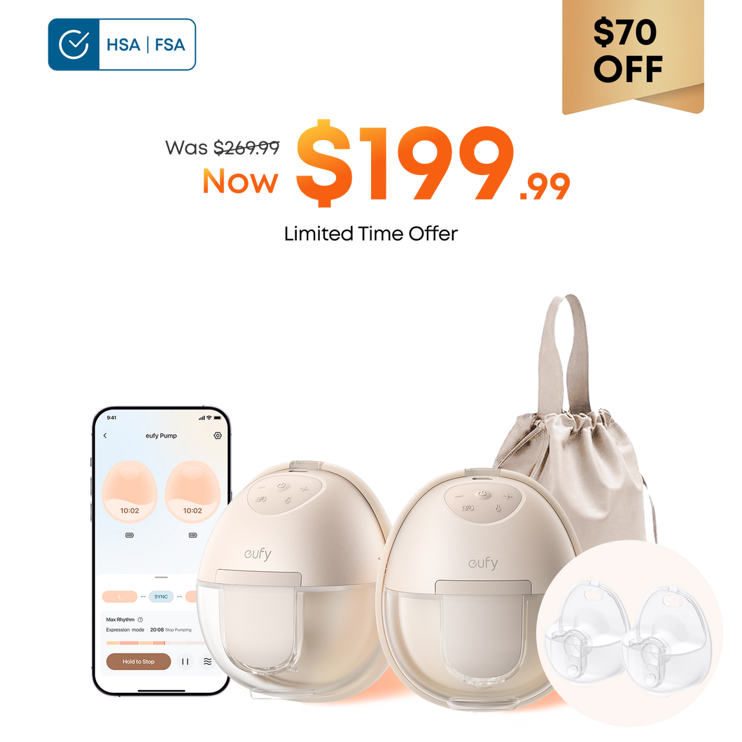 eufy Wearable Breast Pump S1 + Milk Container
