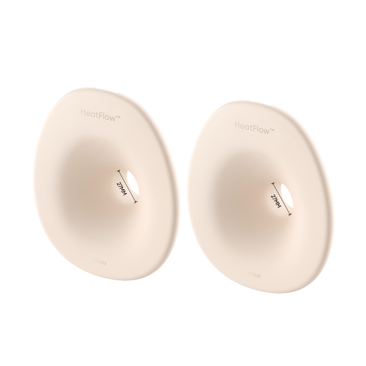 eufy 27 mm Flange (2-Pack) for Breast Pump E20/S1/S1 Pro