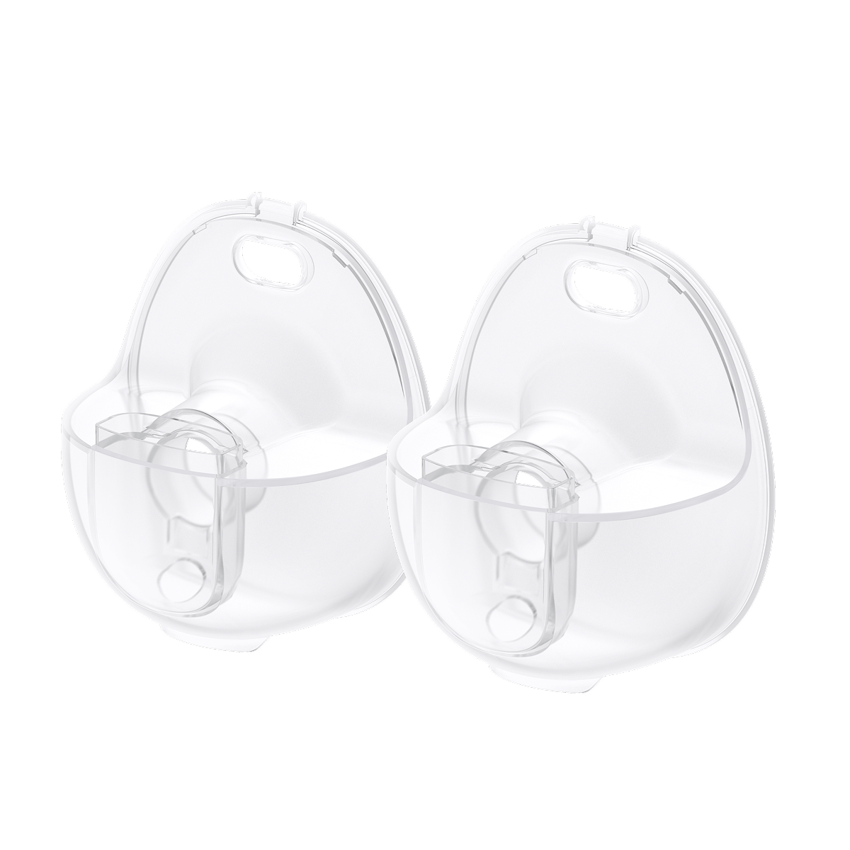 eufy Milk Container (2-Pack) for Wearable Breast Pump E20/S1/S1 Pro