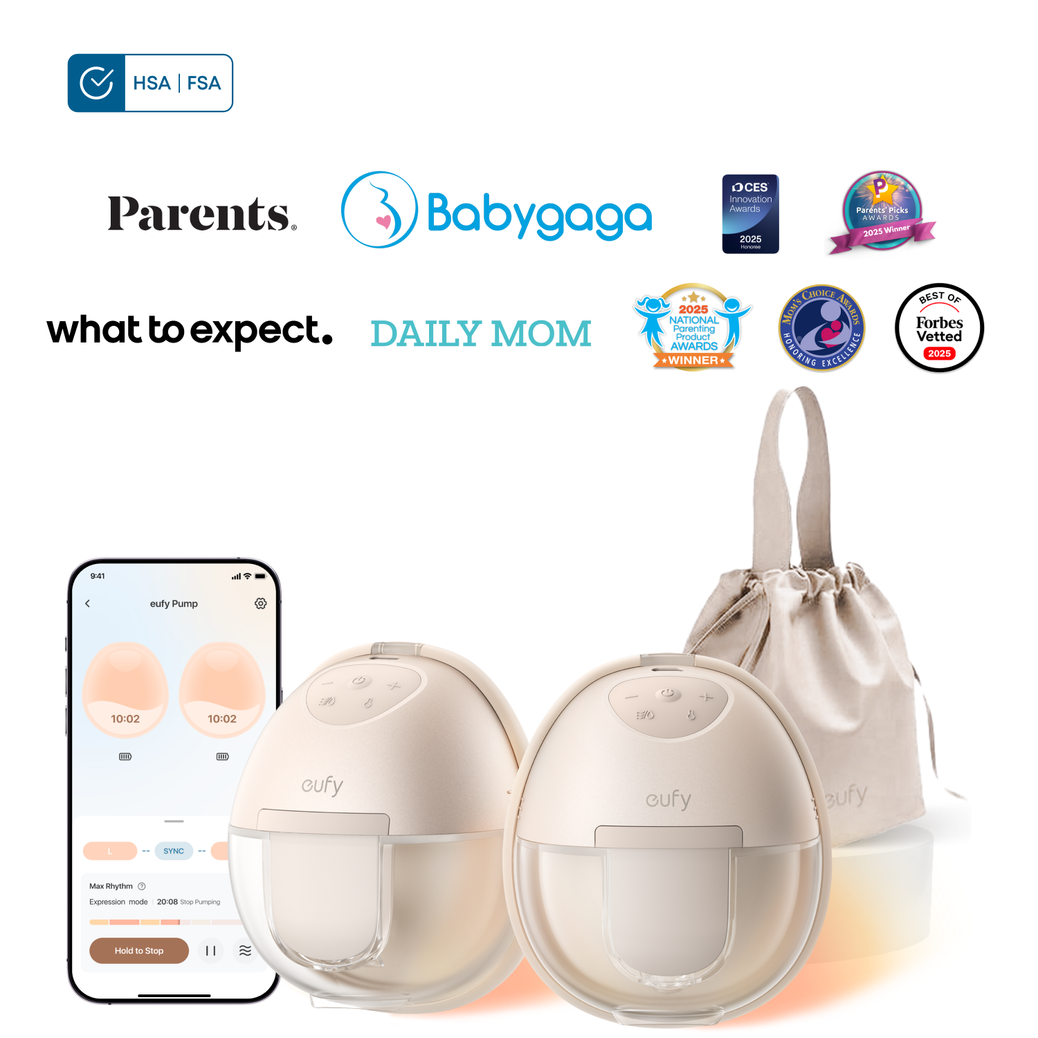eufy Wearable Breast Pump S1