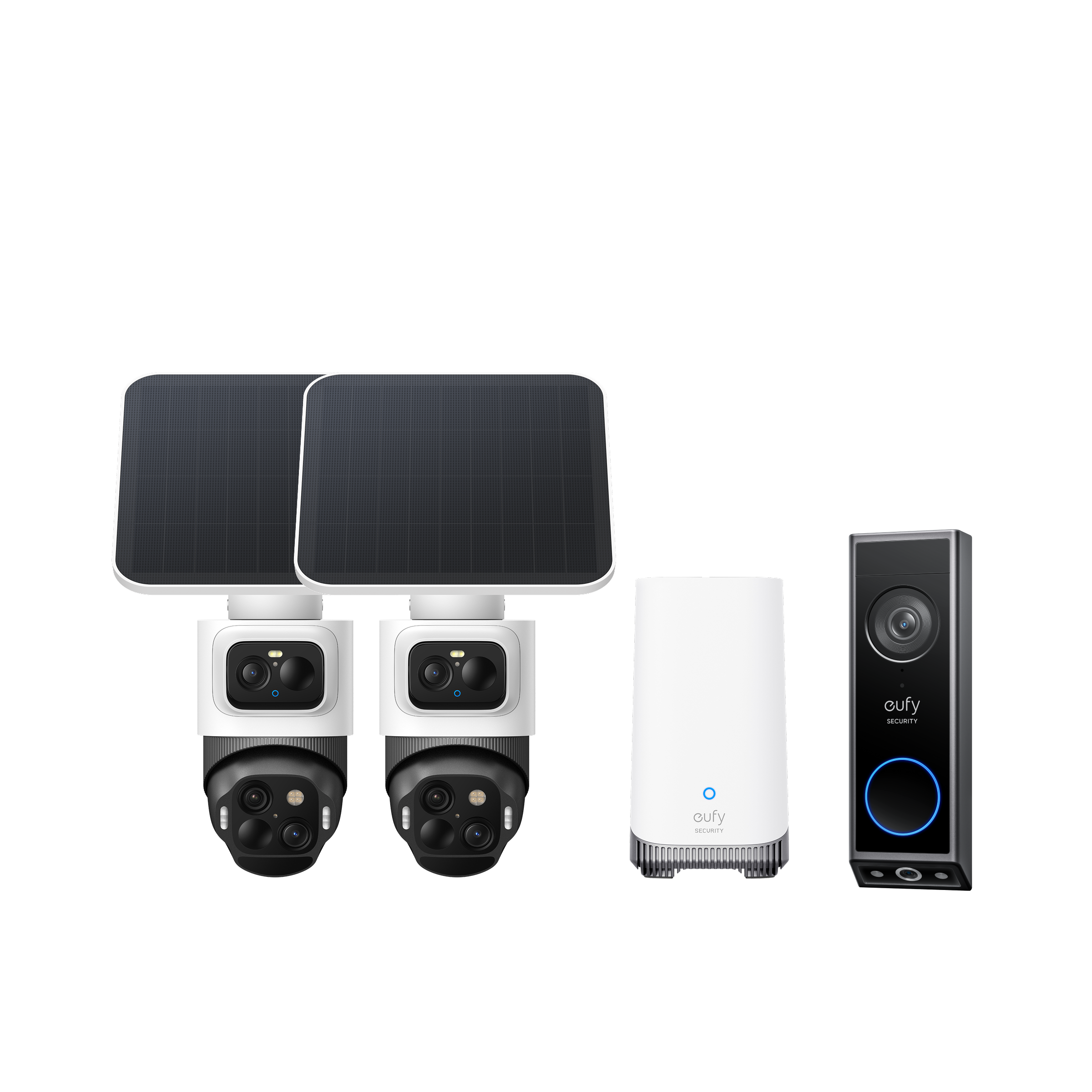 eufyCam S4 2-Cam Kit + Video Doorbell E340