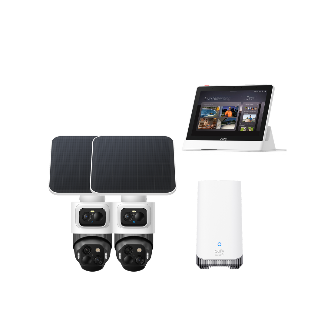 eufyCam S4 2-Cam Kit + eufy Smart Display E10