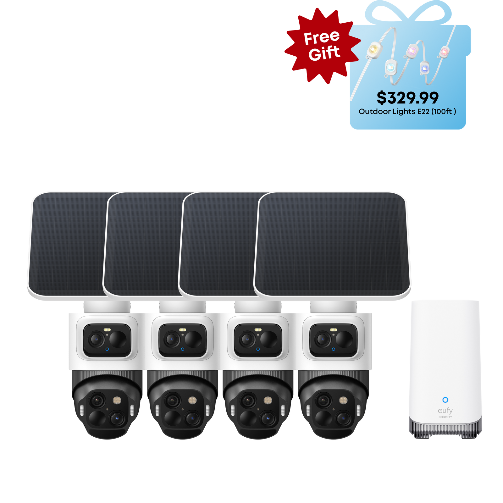 eufyCam S4 4-Cam Kit