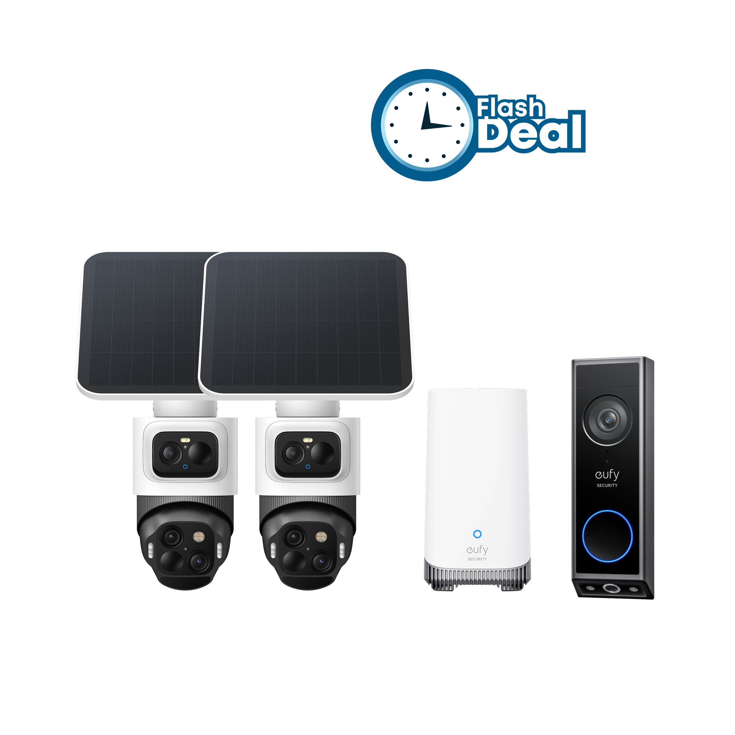 eufyCam S4 2-Cam Kit + Video Doorbell E340
