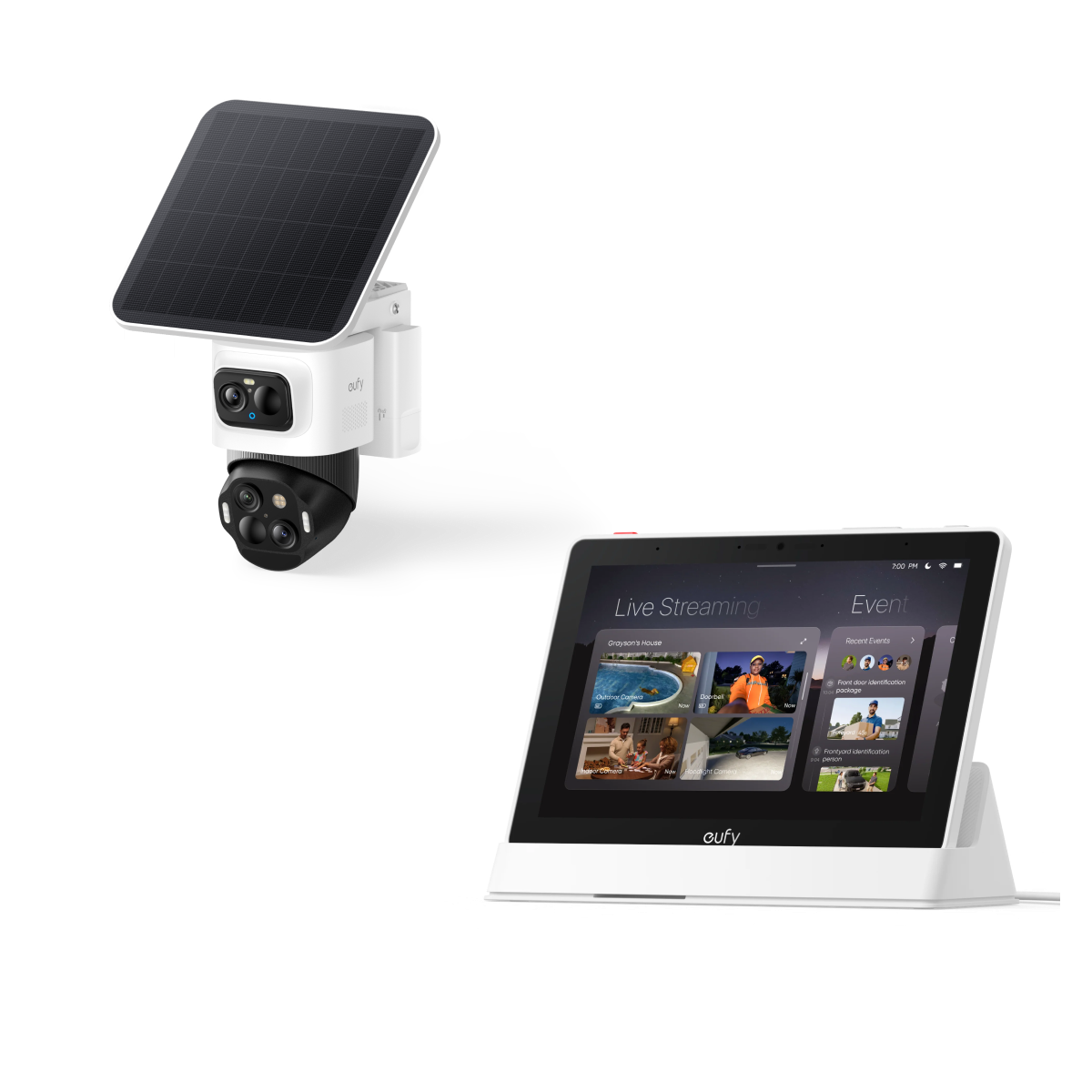 eufyCam S4 + eufy Smart Display E10