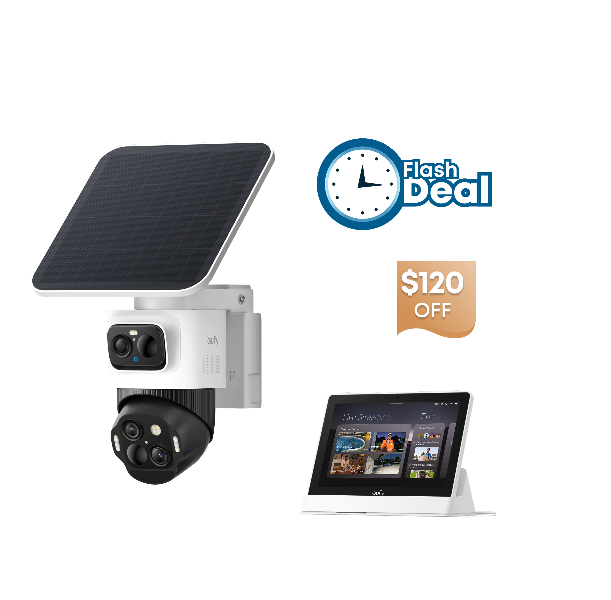 eufyCam S4 + eufy Smart Display E10