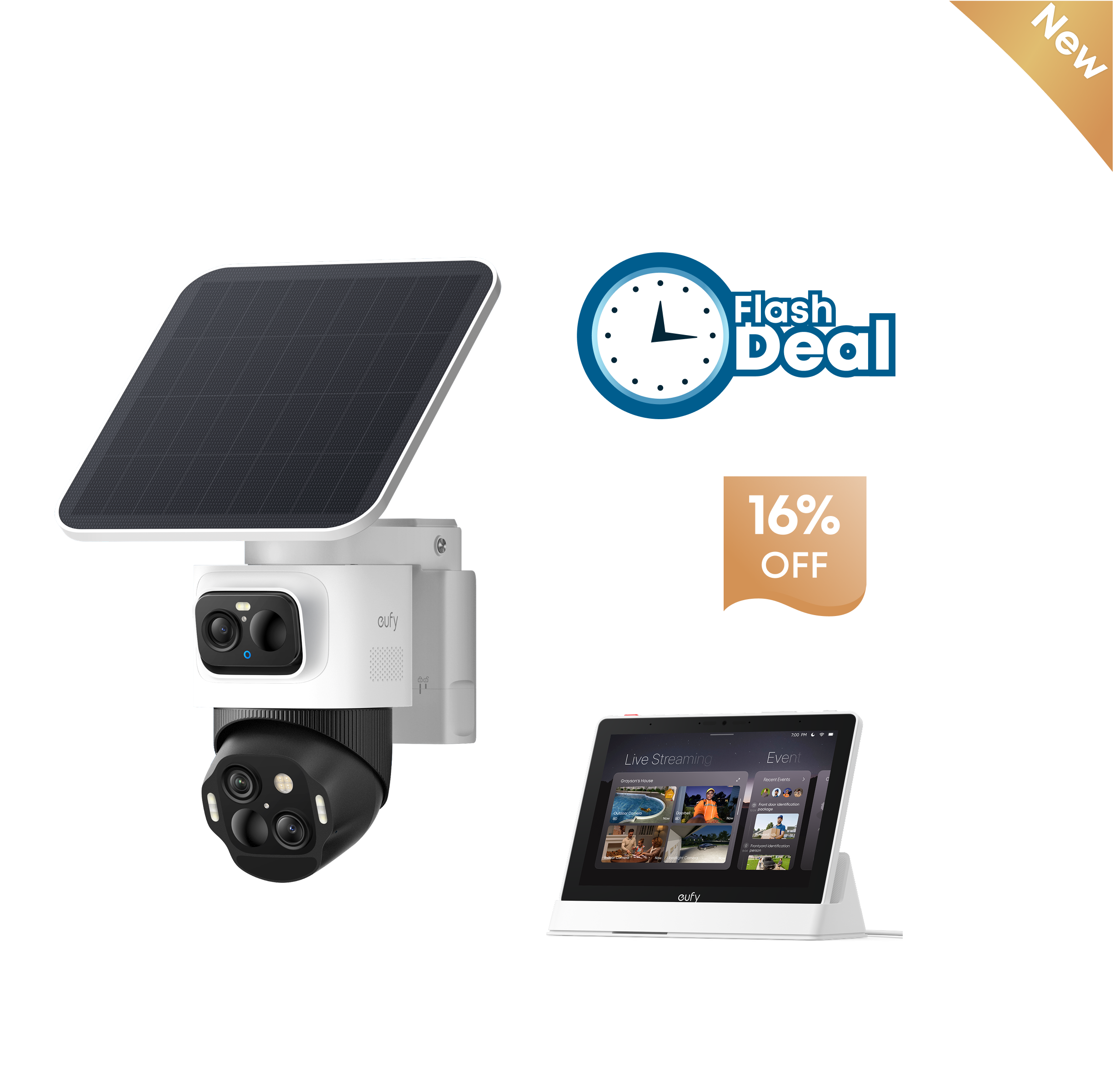 eufyCam S4 + eufy Smart Display E10