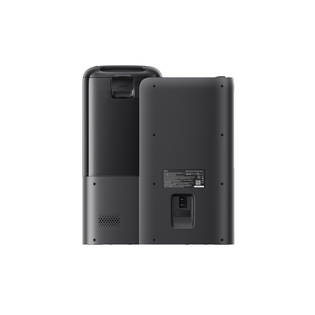 eufy smart cleaning base with rear panel for advanced vacuum