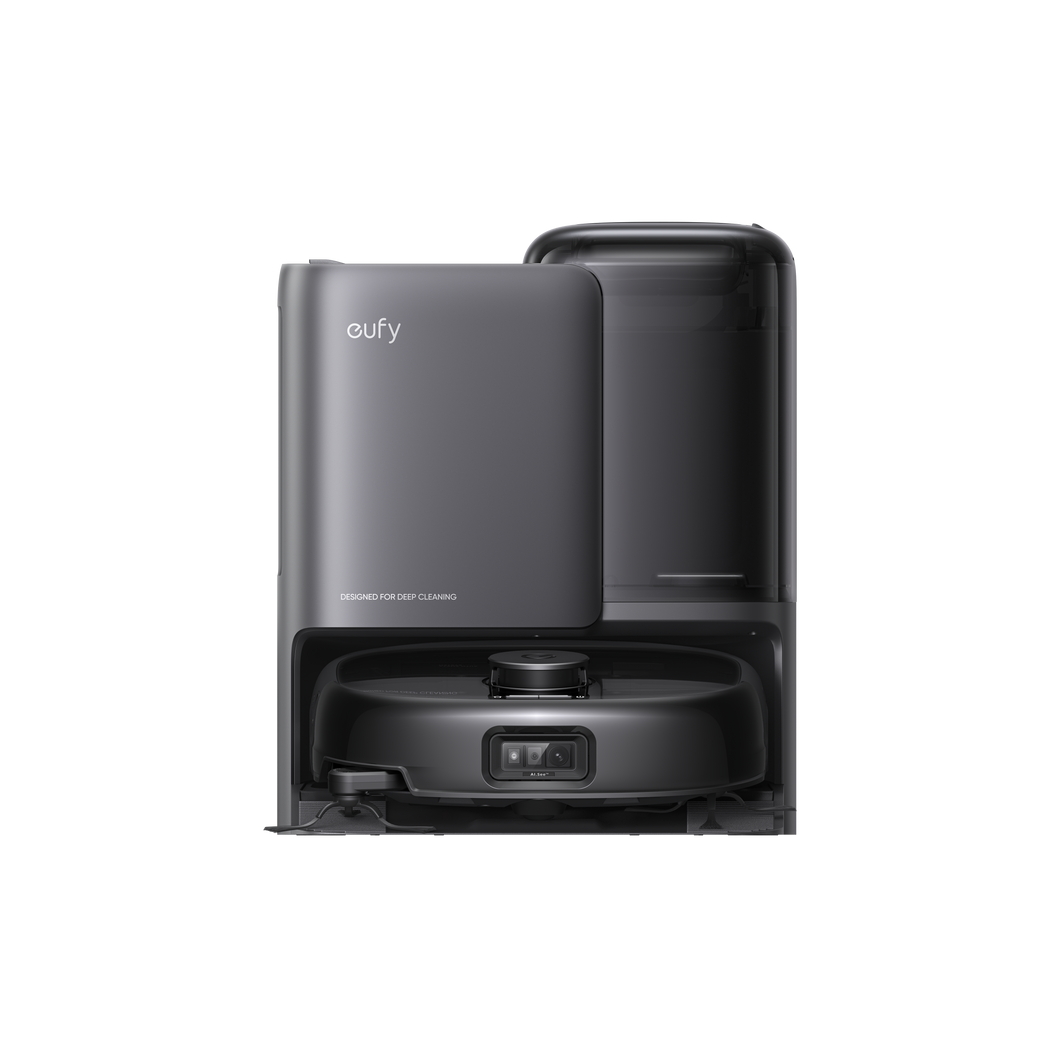 eufy robot vacuum with self-emptying and deep cleaning