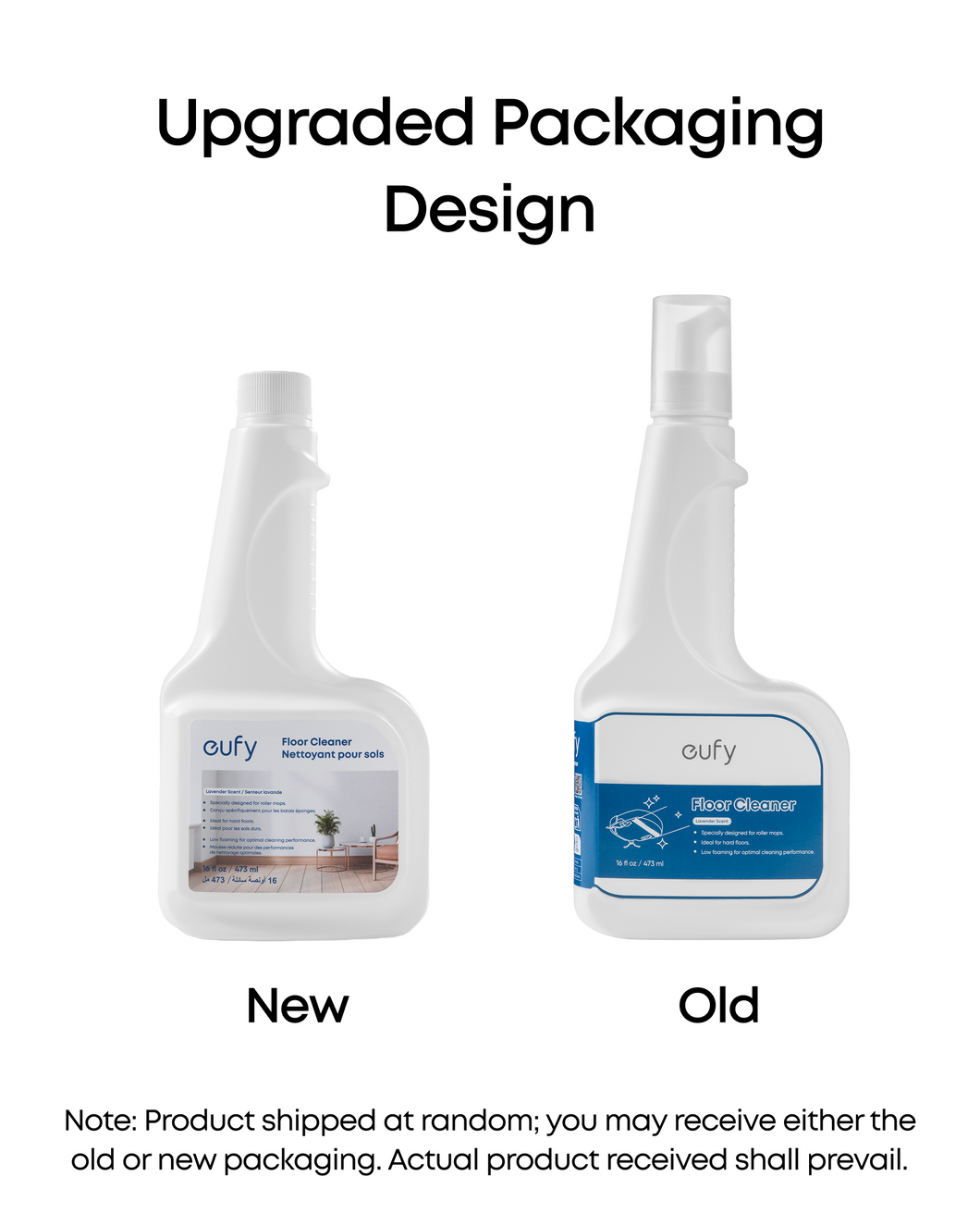 eufy Floor Cleaner, Ready to Use, 473 ml, Floor Cleaner, Accessory Compatible with eufy E28 & eufy C28