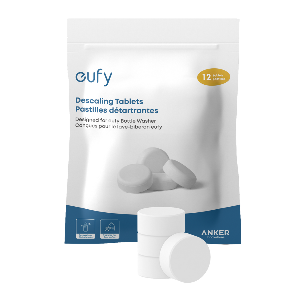 eufy Descaling Tablets for Baby Bottle Washer (12 Count)
