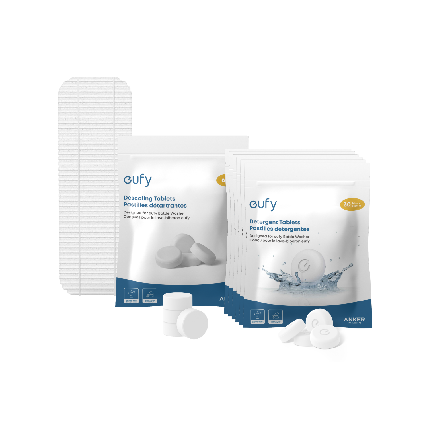 6‑Month Cleaning Kit for eufy Baby Bottle Washer