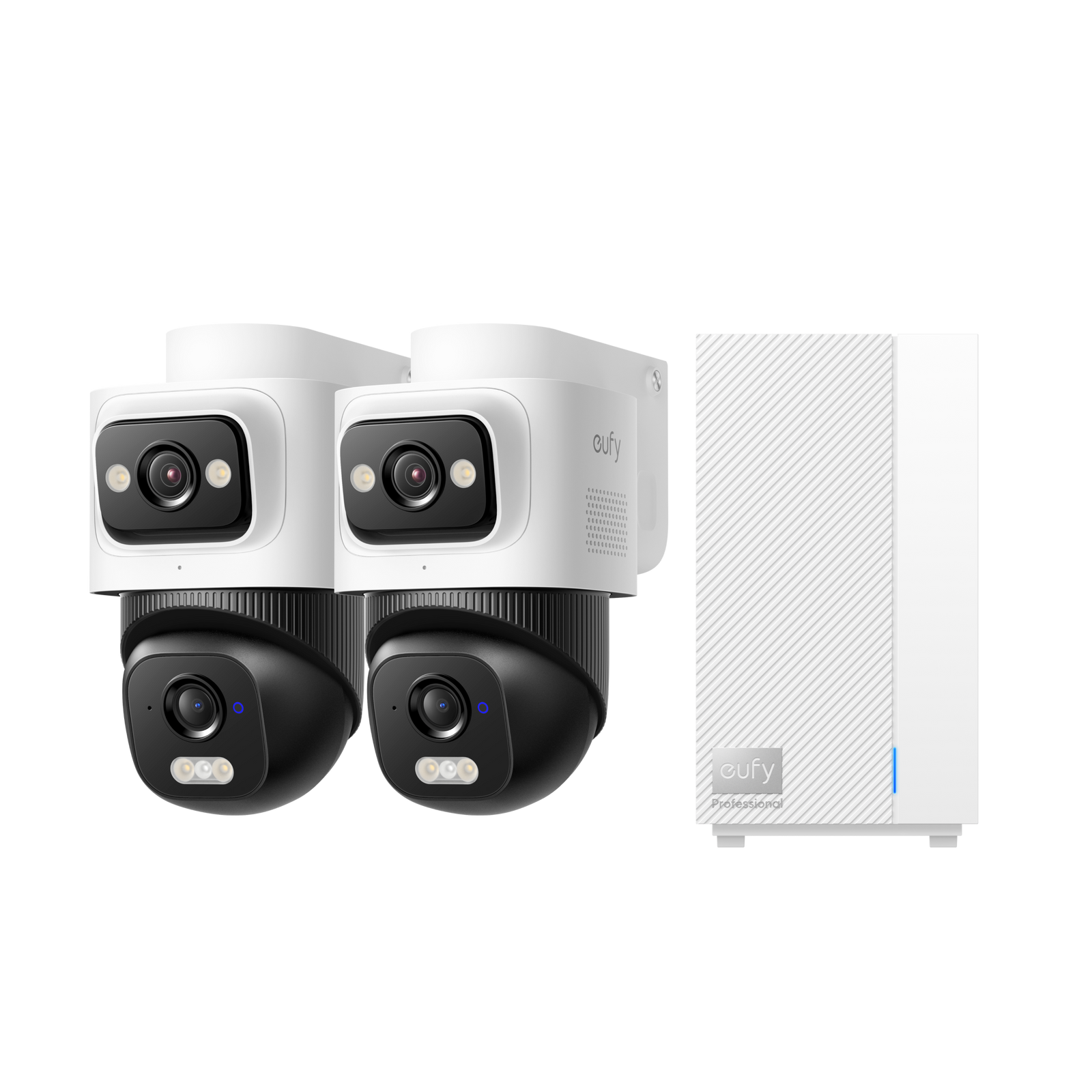 eufy Security NVR System E50 2 Cam Kit + HomeBase™ Professional S1