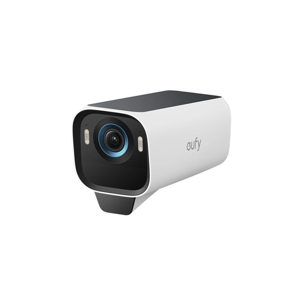 eufy with smart security camera and solar panel