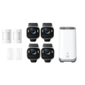 eufyCam S3 Pro (4-Cam Kit) with Alarm System + HomeBase™ S380
