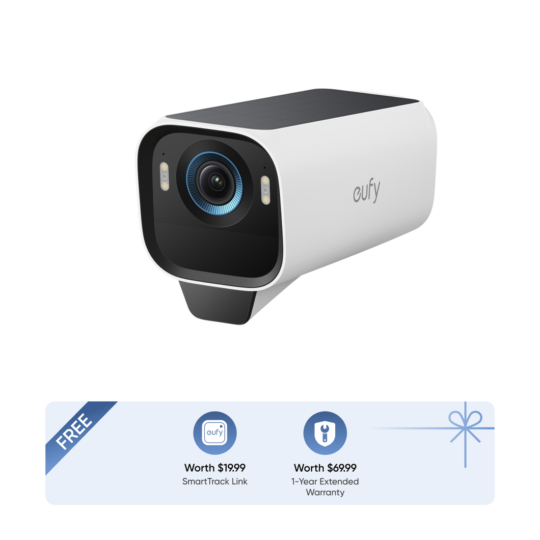 eufyCam S3 Pro Add on Camera + SmartTrack Link + 1-Year Extended Warranty