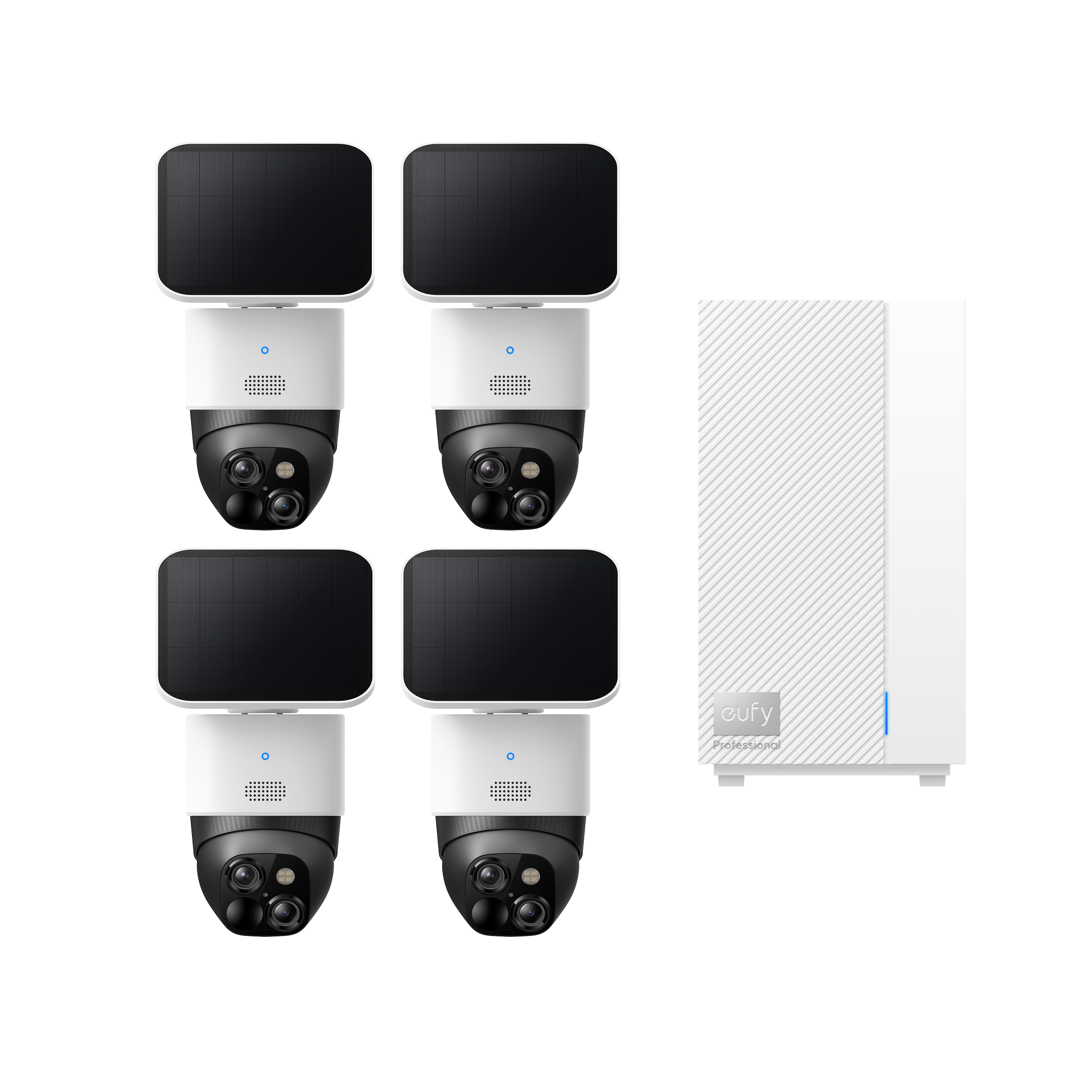 eufy SoloCam S340 (4-Cam Kit) + eufy HomeBase™ Professional S1