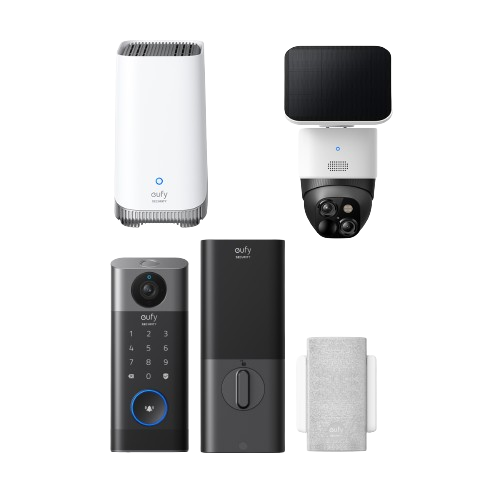 SoloCam S340 + Video Smart Lock S330 + HomeBase S380