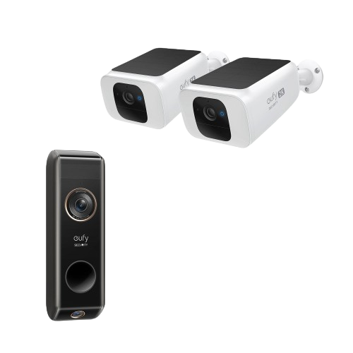 Video Doorbell S330 Add-on + SoloCam S230 2-Pack