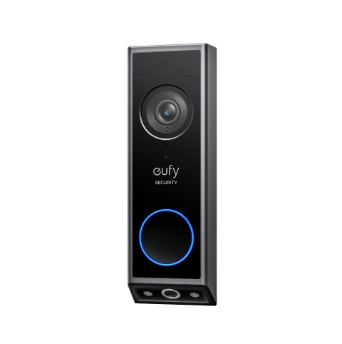 eufy Video Doorbell E340 – Front View with Dual-Light System