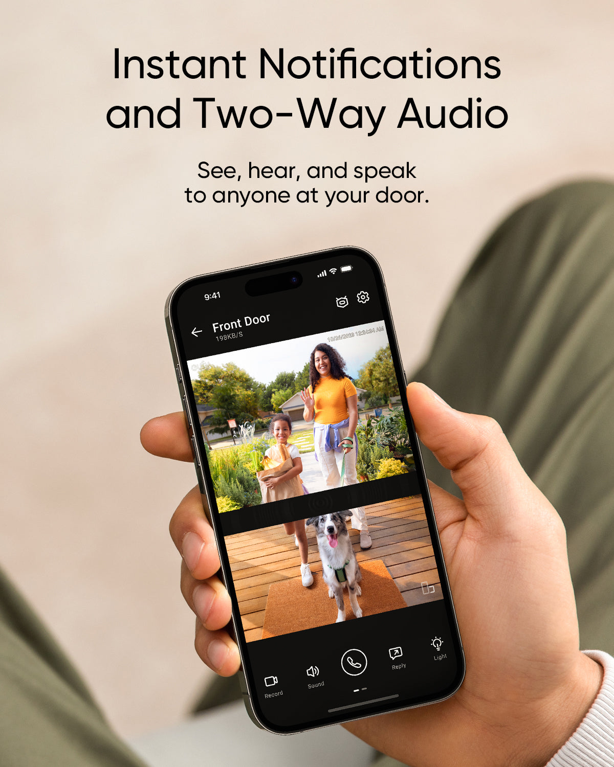 eufy Robot Lawn Mower E15 + Video Doorbell E340