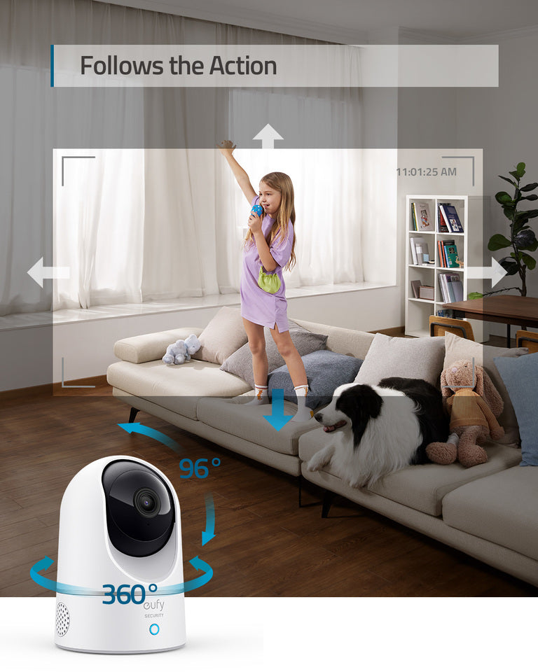 eufy Robot Vacuum Omni E28 + Indoor Cam E220