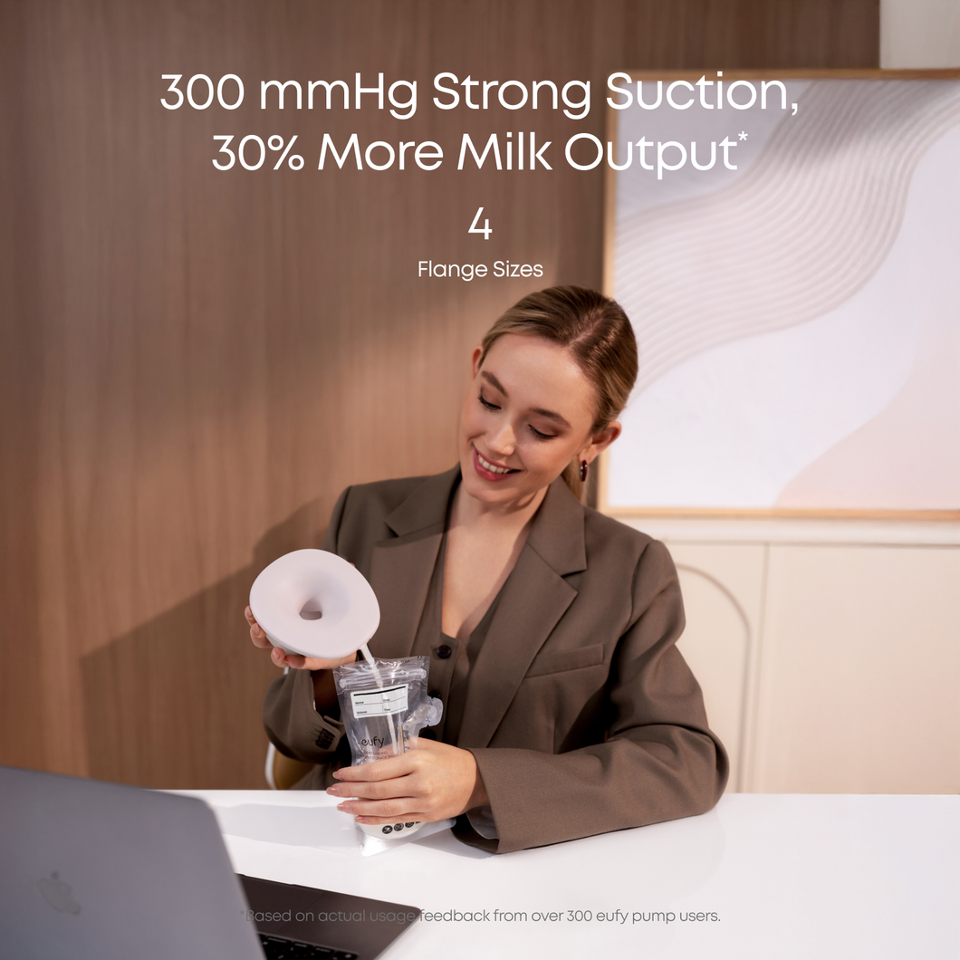 eufy Wearable Breast Pump S1 Pro  with 300 mmHg suction