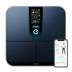 eufy by Anker Wi-Fi Fitness Tracking Smart Scale P3, Intelligent Analysis,  3D Virtual Body Mode with Emojis, 16-Measurement Digital Bluetooth Weight