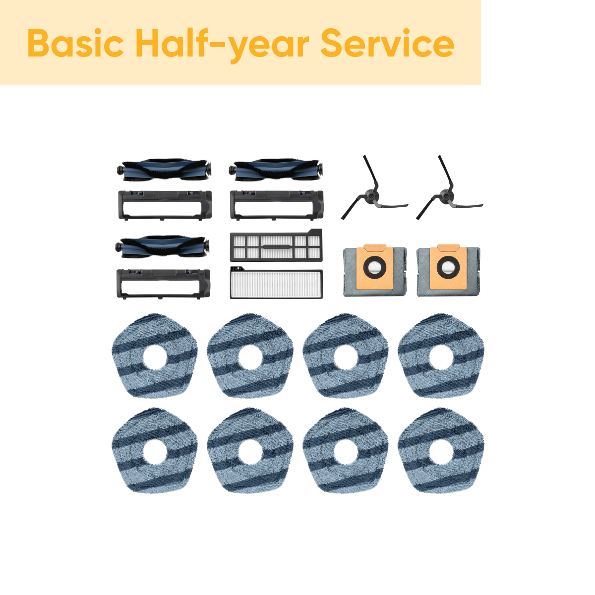 Basic Half-year Service — eufy X10 Pro Omni Accessories Subscription Service