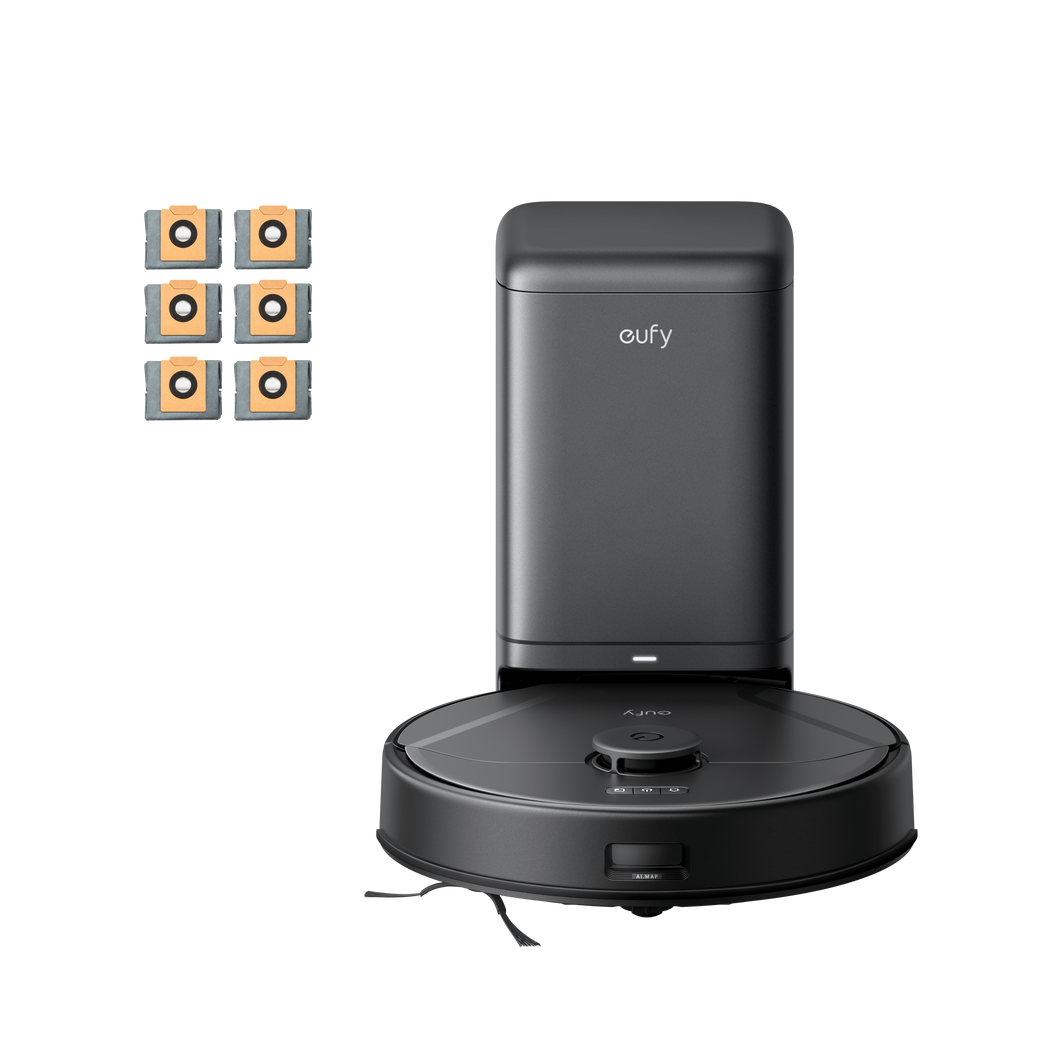 eufy X8 Pro with Self-Empty Station + Dust Bags (6-Pack)