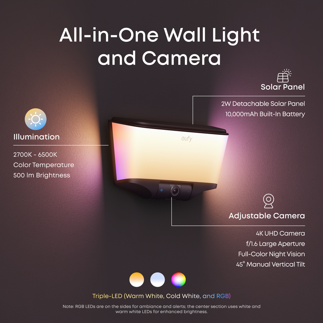 eufy Wall Light Cam S4 (2 pack)