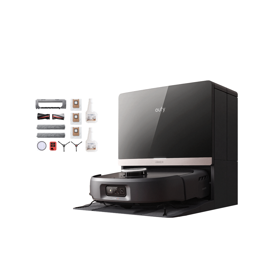 eufy Robot Vacuum Omni E35  + Accessories Package + Cleaning Solution ×2