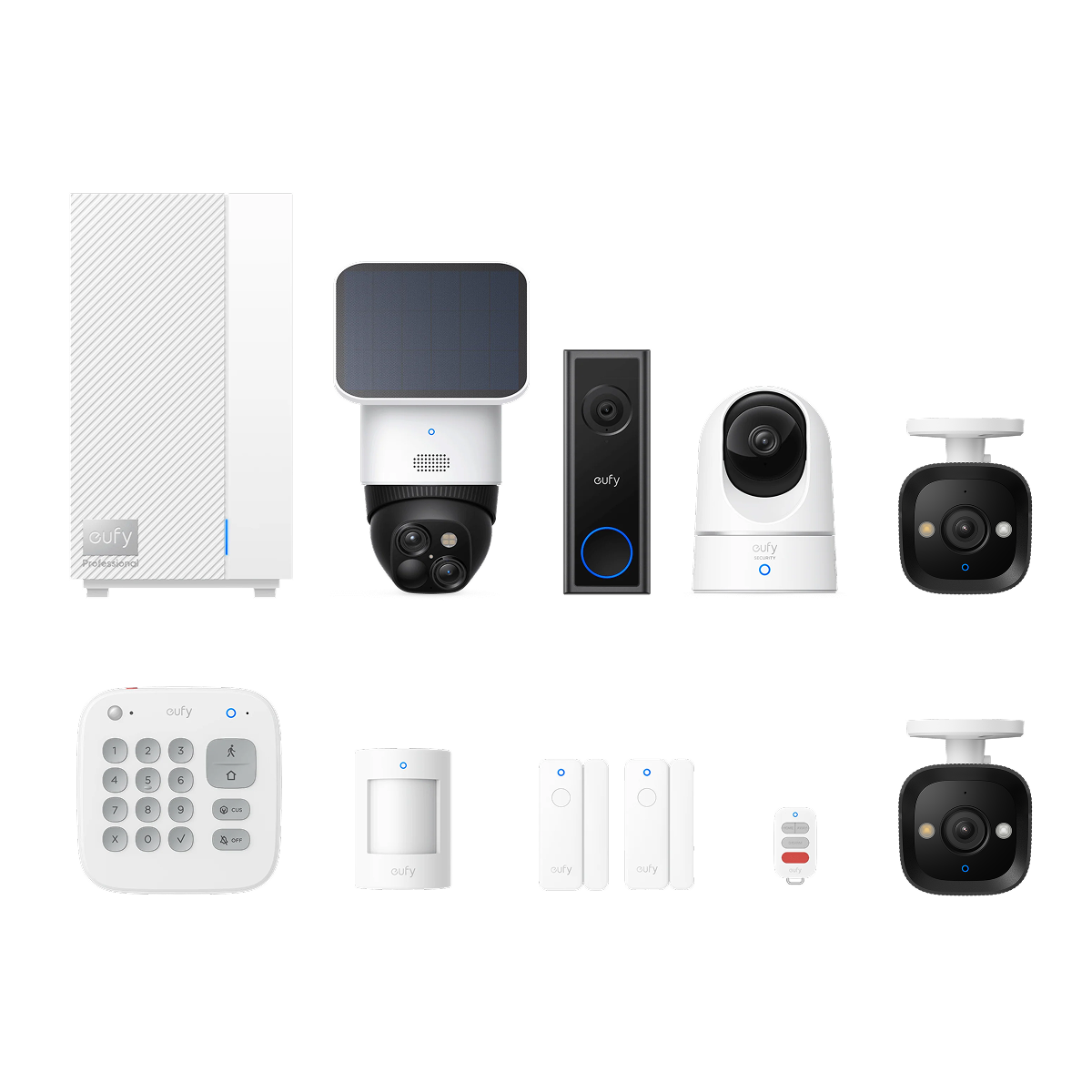 eufy ExpertSecure System E10 with 2 PoE Bullet Cam E40