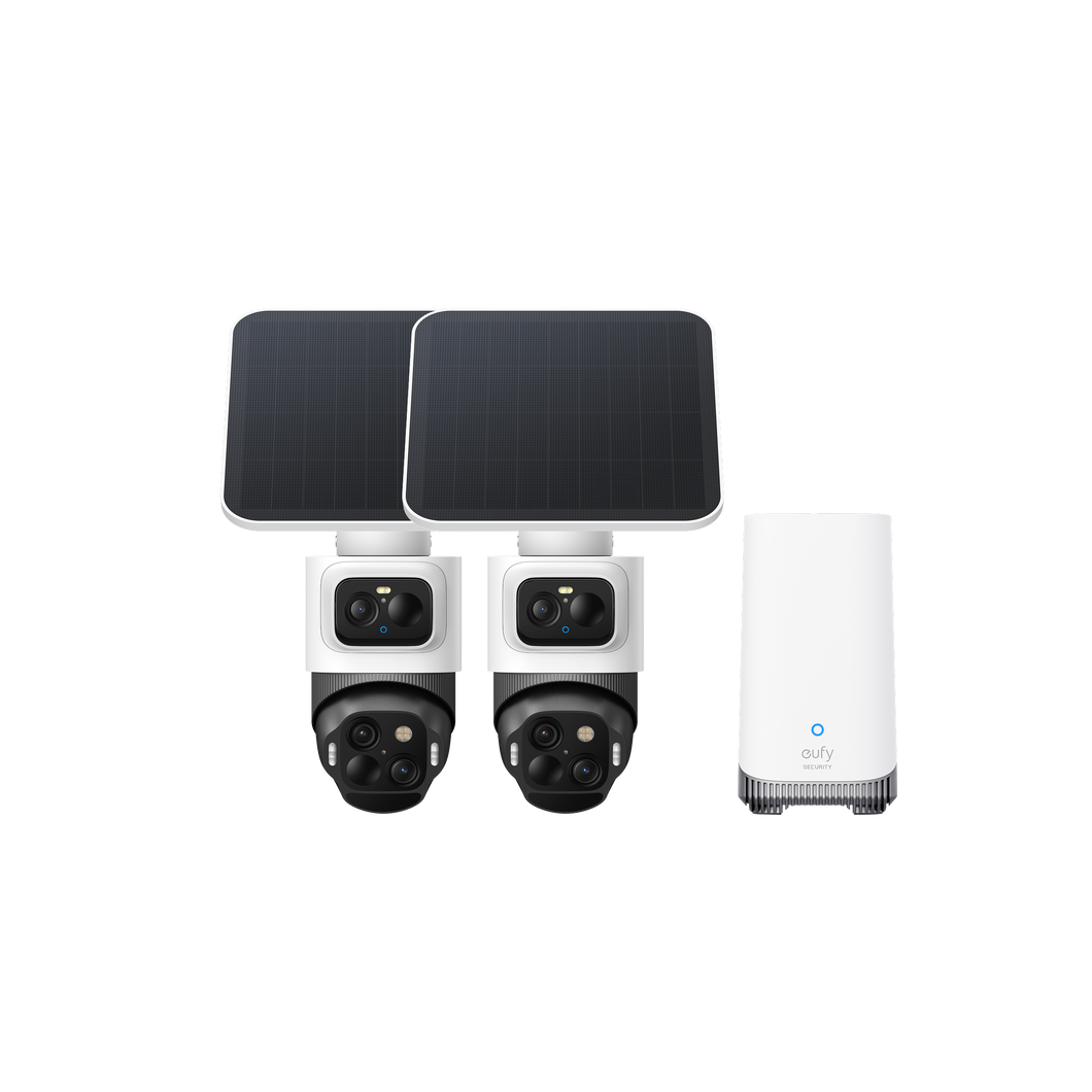 eufyCam S4 2-Cam Kit + eufy Outdoor String Lights E10