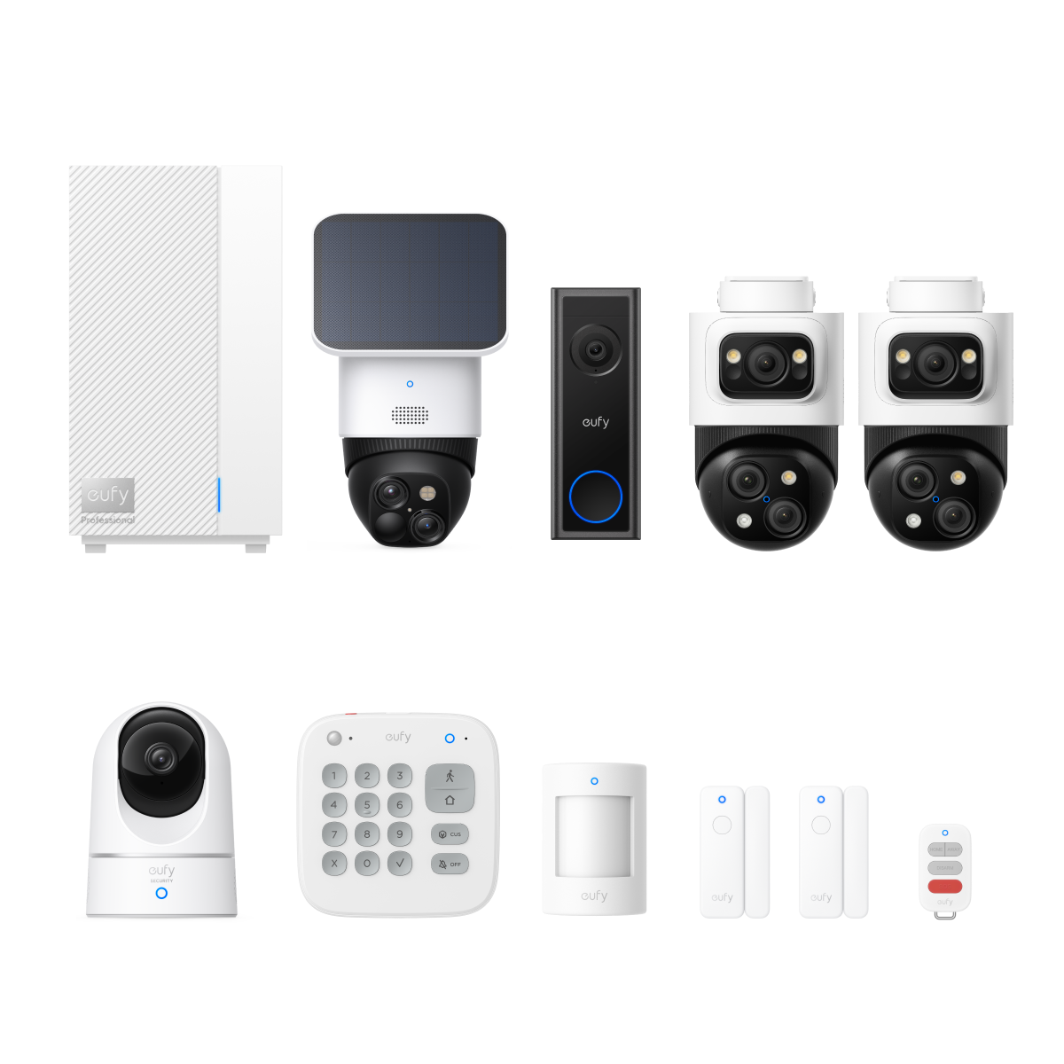 eufy ExpertSecure System E10 with 2 PoE Bullet-PTZ Cam S4