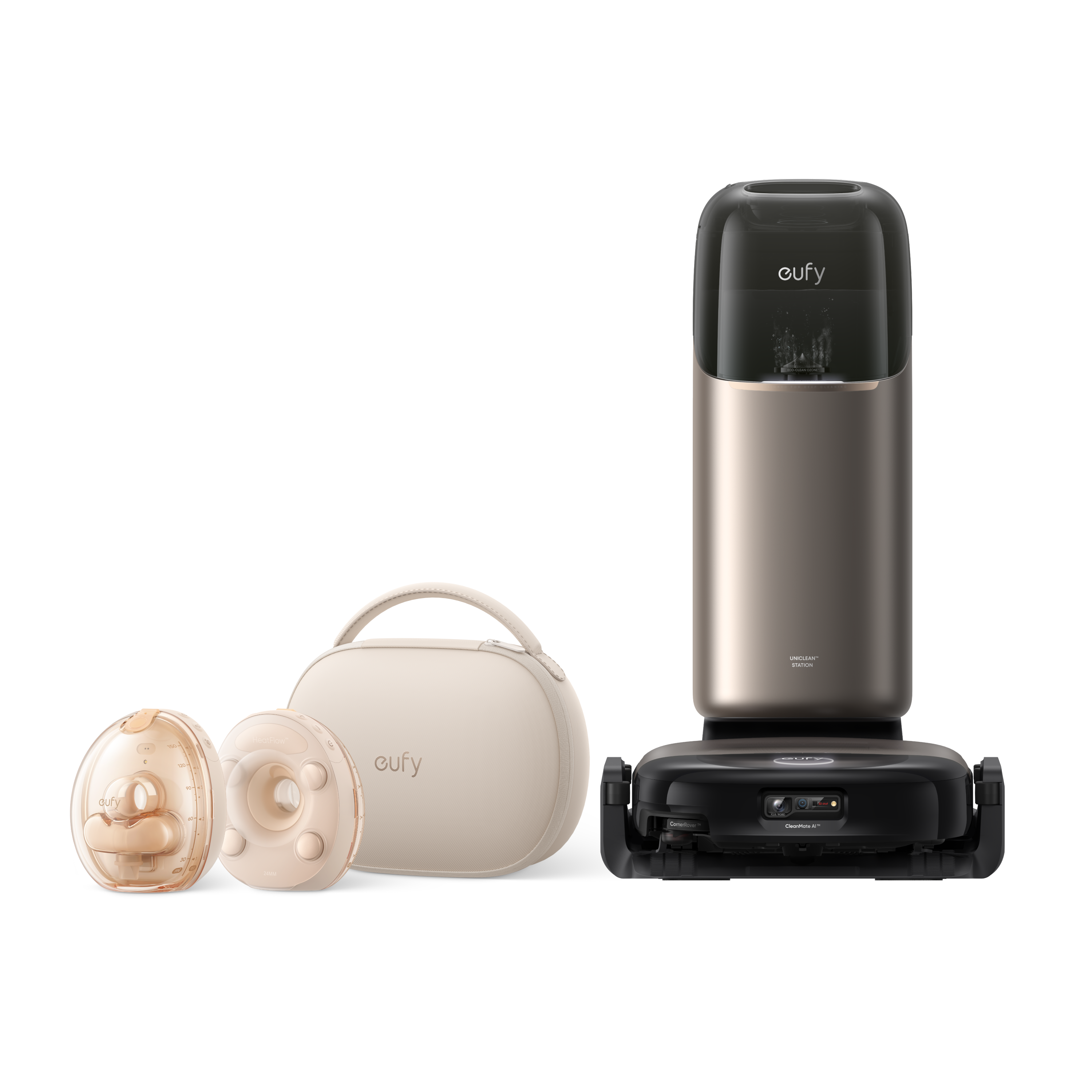 eufy Robot Vacuum Omni S2 + Wearable Breast Pump S2 Pro
