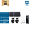 eufyCam S4 2-Cam Kit + Video Doorbell E340