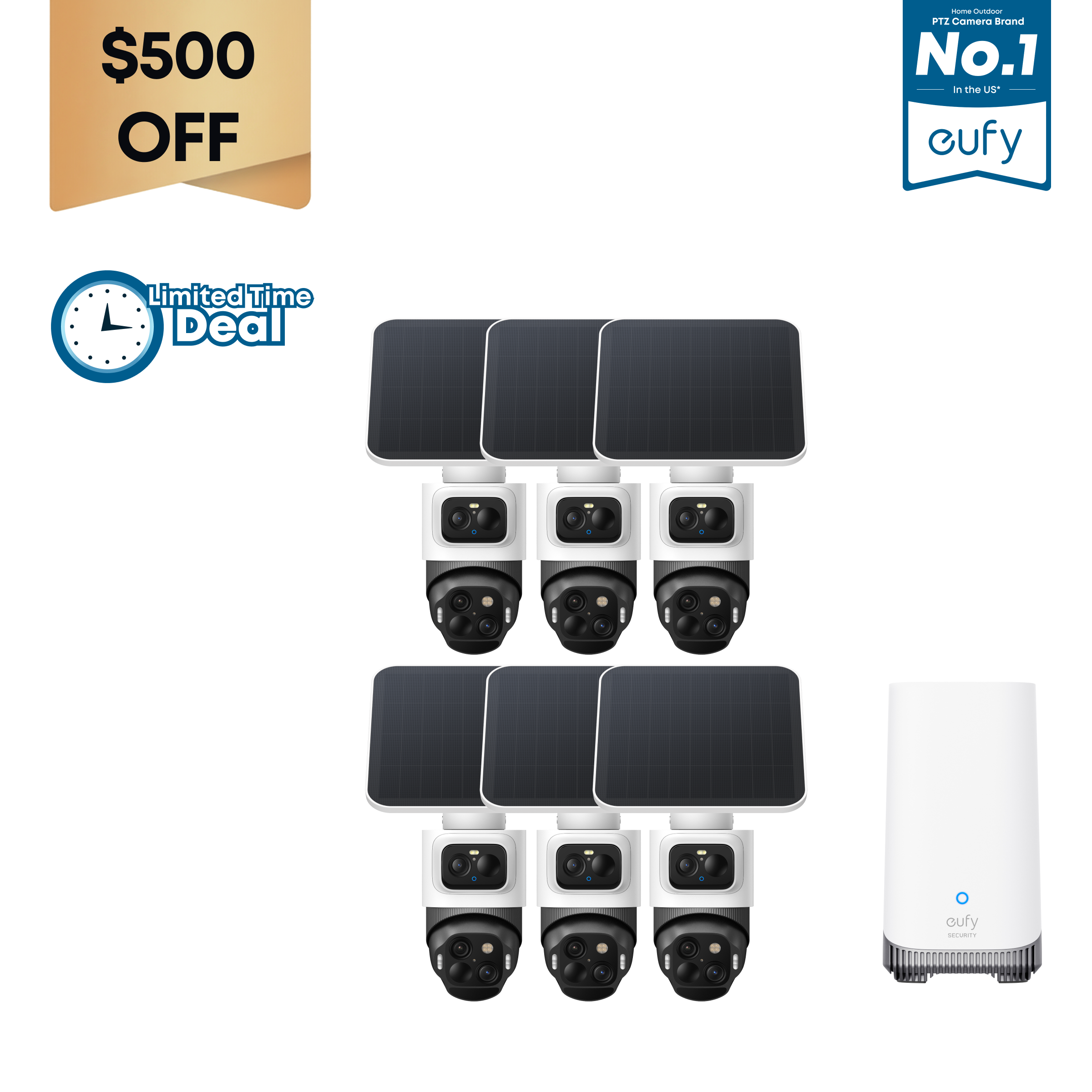 eufyCam S4 6-Cam Kit