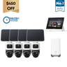 eufyCam S4 4-Cam Kit + eufy Smart Display E10
