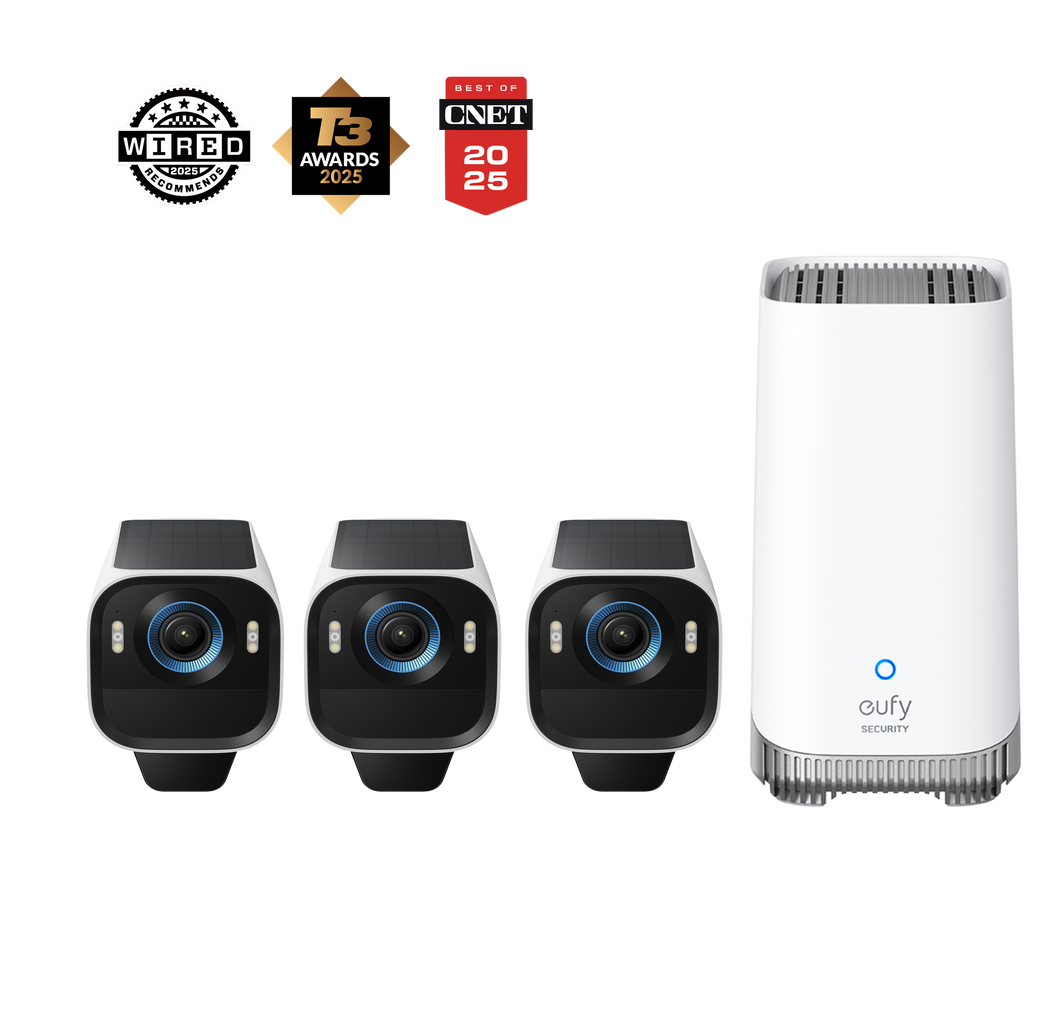 eufy security cameras with hub for outdoor protection