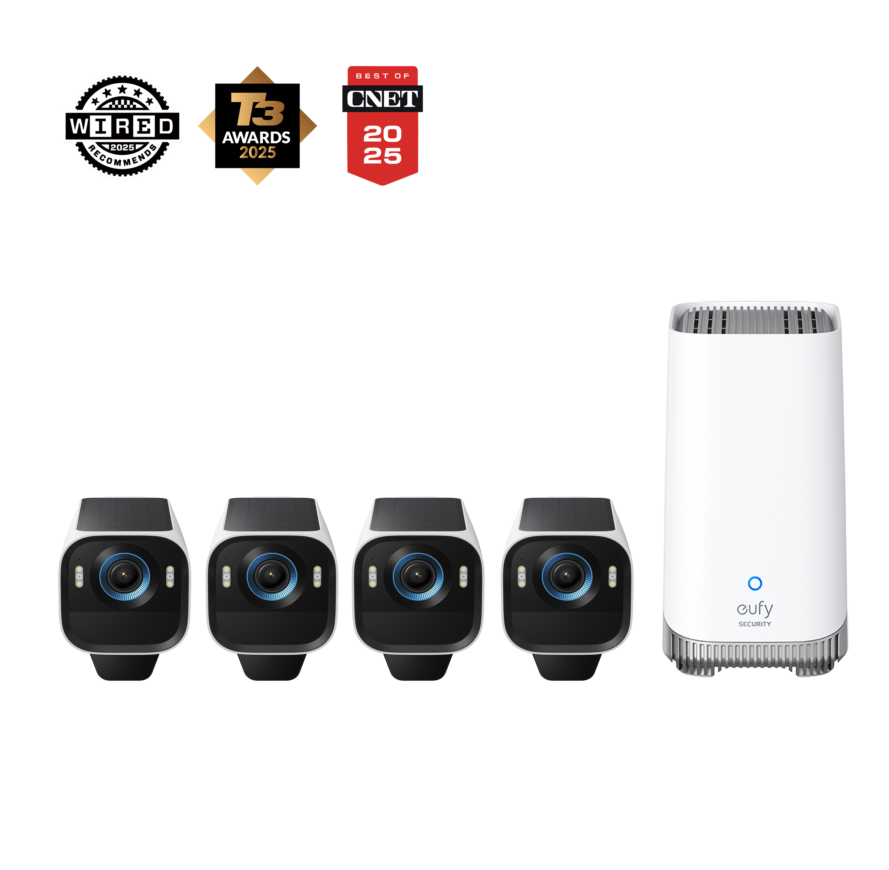 eufycam S3 Pro 4cam kit and homebase