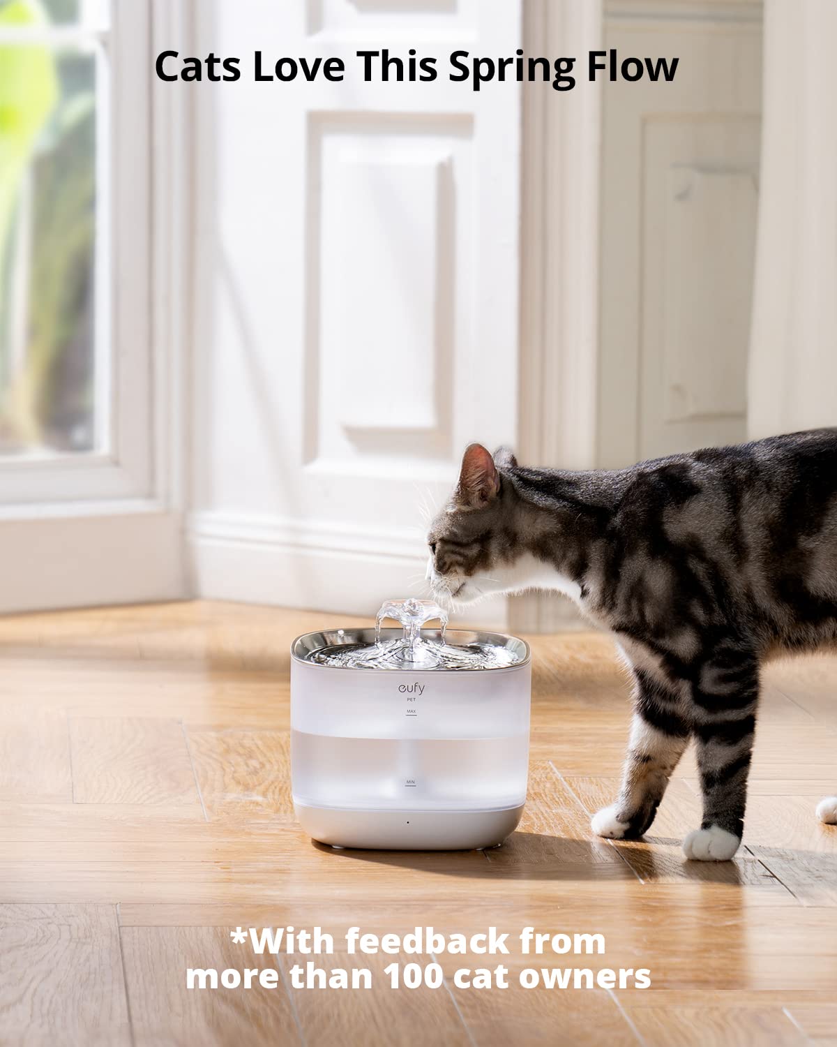 Stainless Steel Automatic Pet Water Dispenser - Perfect for Cats and Dogs -  Easy to Use and Clean