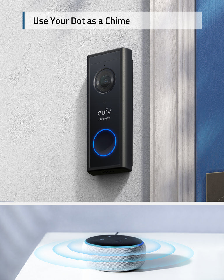 Eufy Security Wireless Video Doorbell 1080p (Battery-Powered