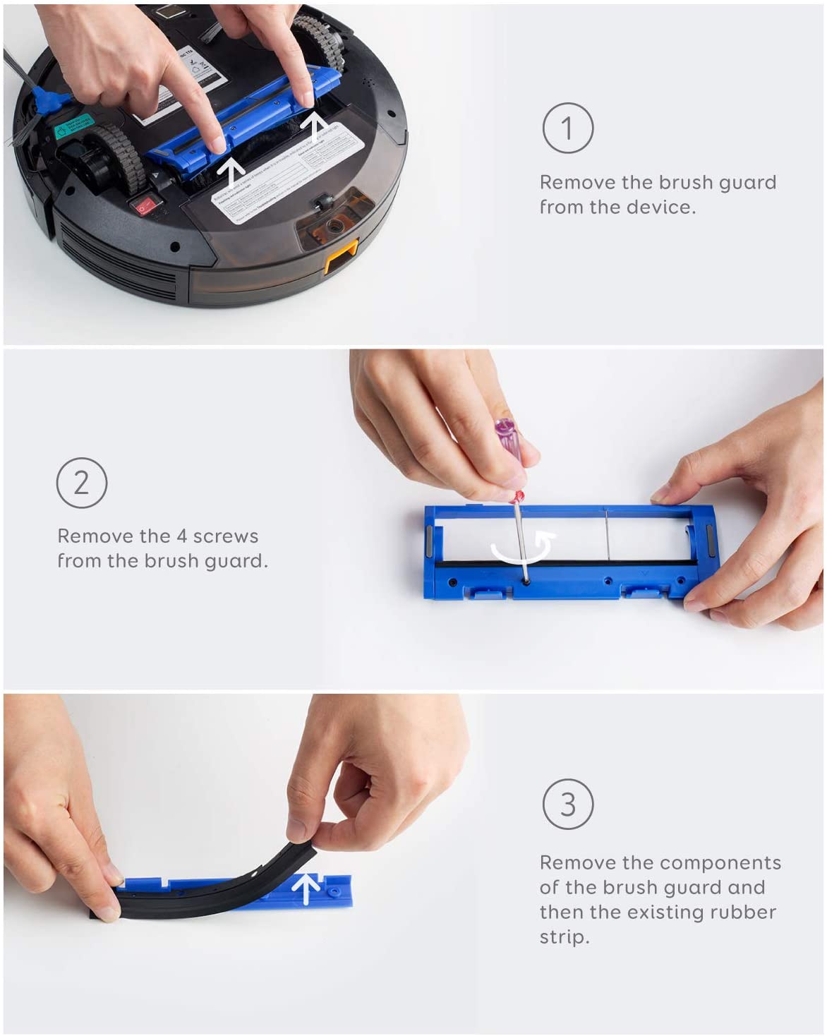 PLUS,11S Strip, Replacement eufy Rubber 11S,11S Compatible with | MAX US RoboVac