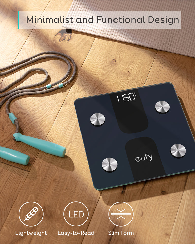  Eufy Smart Scale C1 - Black (T9146H11) by Eufy - Send health  and beauty gifts